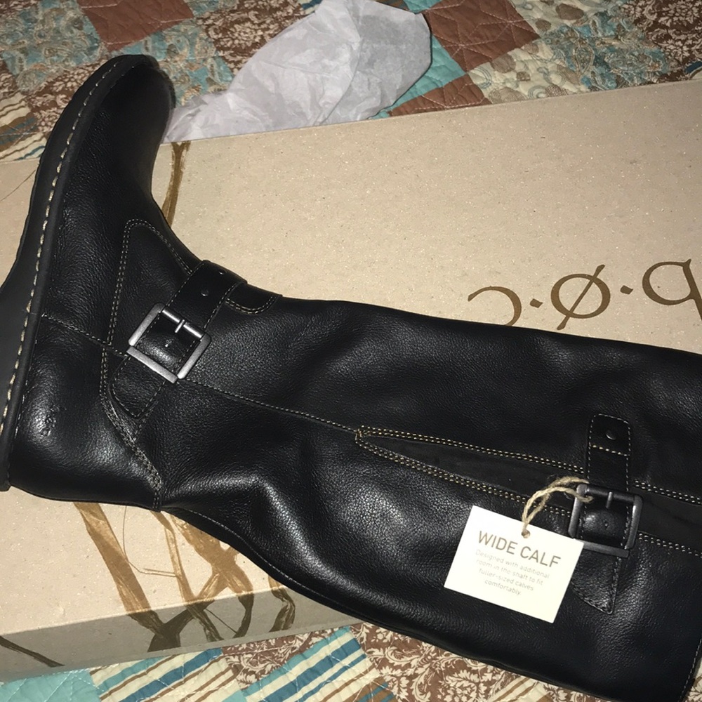 BOC Leather, Wide Calf, Boots.